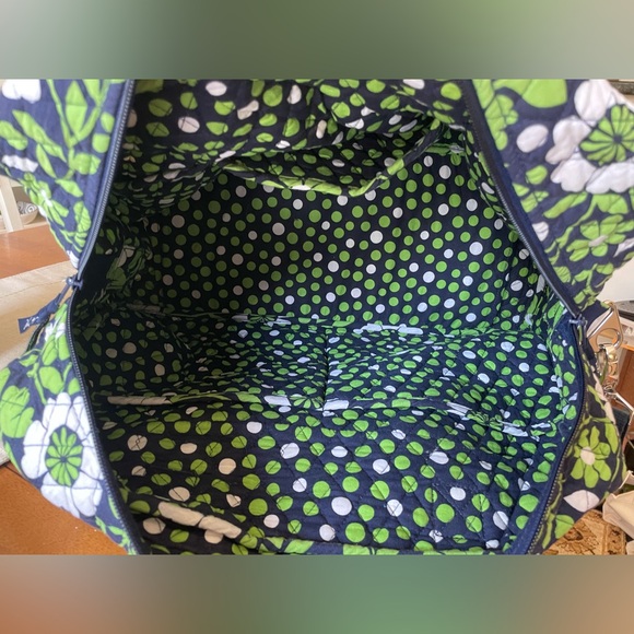 Vera Bradley 🍀 Lucky You 🍀 Weekender & cosmetic case travel set - Picture 5 of 8